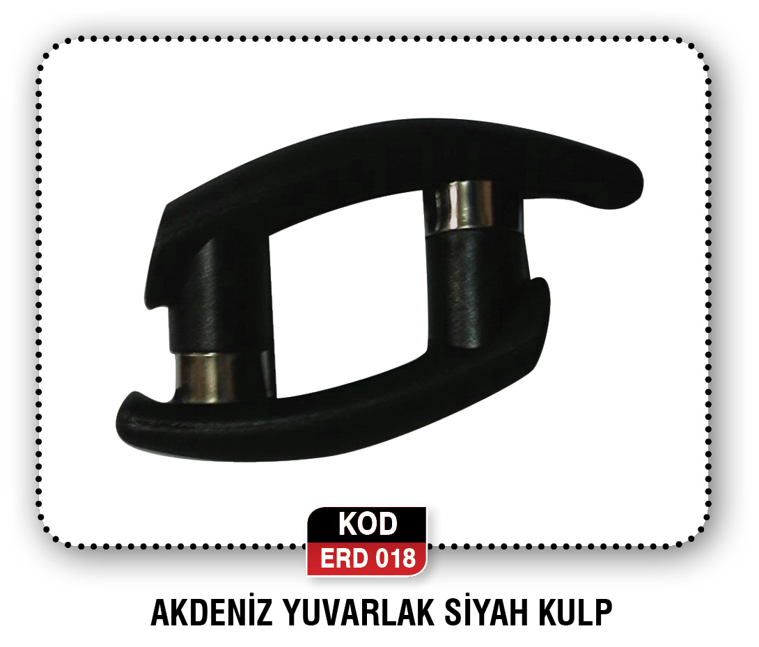 AKDENİZ YUVARLAK SİYAH KULP ERD 023